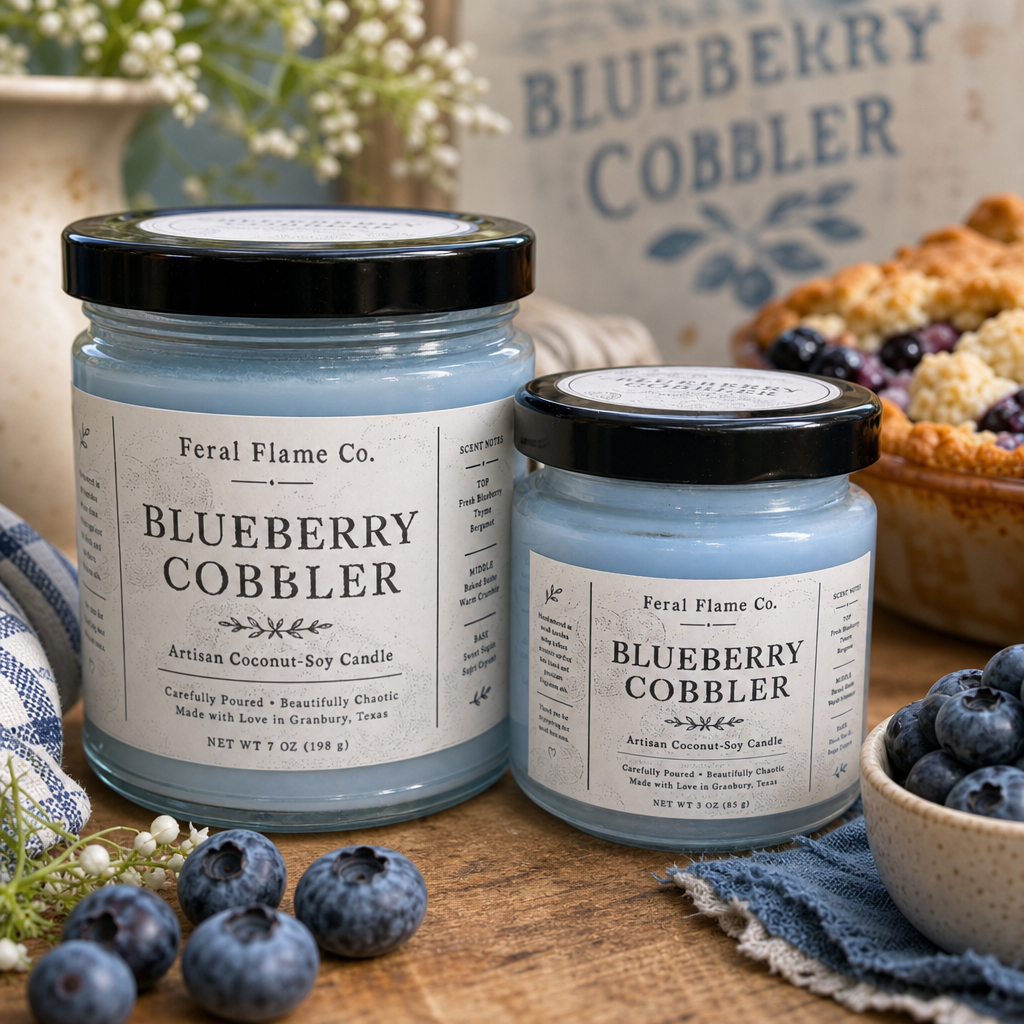 Blueberry Cobbler | Simple Indulgence Candle