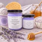 Honey Lavender Gelato (type) | Simple Indulgence Candle