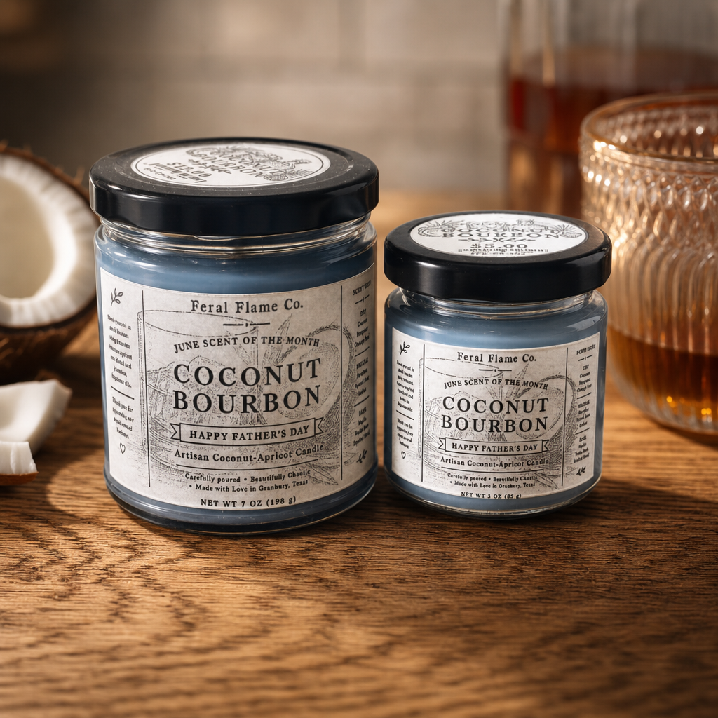 Coconut Bourbon | Simple Indulgence Candle | Father's Day